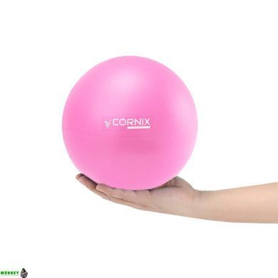 Мяч для пилатеса, йоги, реабилитации Cornix MiniGYMball 22 см XR-0228 Pink