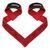Лямки для тяги RDX S4 Gym Cotton Gel Straps Red Plus