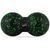 Массажный мяч двойной PowerPlay PP-4352 Epp foam peanut ball (d8*16cm.) Черно/Зеленый