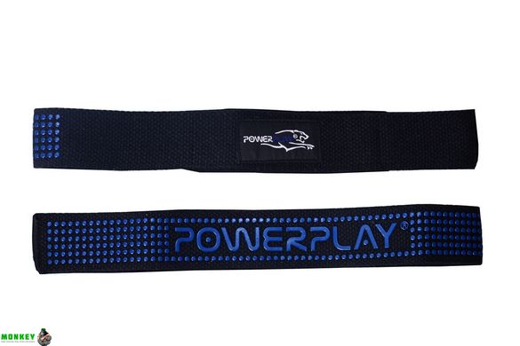 Лямки для тяги PowerPlay 7064 черно-синие