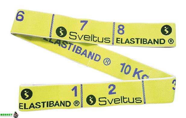 Еспандер для фітнесу Sveltus Elastiband 10 кг Жовтий (SLTS-0111)