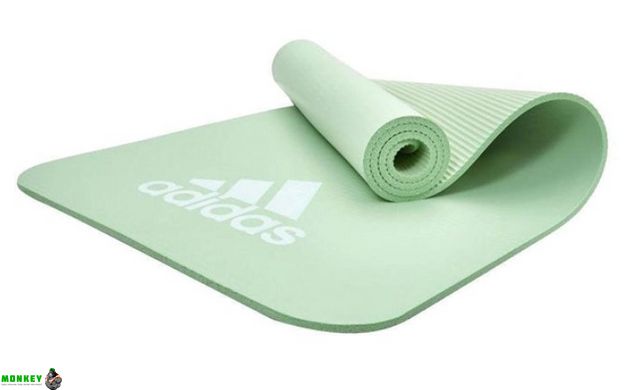 Килимок для фітнесу Adidas Fitness Mat зелений Уні 173 x 61 x 0.7 см