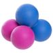М'яч кінезіологічний подвійний Duoball SP-Planeta FI-6909 кольори в асортименті
