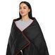 Ковдра туристична PUFFY DOWN BLANKET 4Monster C-BKR-203 Чорний (Нейлон 820D380T, качиний пух, покриття W, R водонепроник., р-р 137x203см, t -20 до 0)