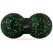 Массажный мяч двойной PowerPlay PP-4352 Epp foam peanut ball (d8*16cm.) Черно/Зеленый