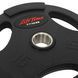 Диски для штанги обгумовані LIFE FITNESS SC-80154B-15 51мм 15кг чорний
