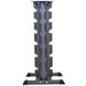 Стійка для гантелей чотиристороння Zelart RK2128 розмір-66x58x113см чорний