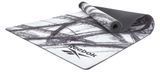 Коврик для фитнеса Reebok Natural Rubber Yoga Mat белый, серый, мармур Уни 183 х 61 х 0,32 см