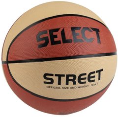 Мяч баскетбольный Select Basket Street коричневый, оранжевый Уни 5