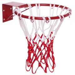 Сетка баскетбольная MK C-7523 2шт бело-красный
