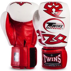 Боксерські рукавиці шкіряні TWINS FBGVL3-28 12-16 унцій кольори в асортименті