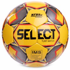 Мяч футбольный №5 PU ламин. ST NUMERO 10 TURF MATCH - IMS/NFHS FB-4788 (№5, 5 сл., сшит вручную, цвета в ассортименте)