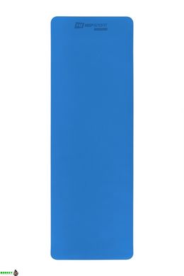 Мат для фитнеса и йоги Hop-Sport TPE 0,6 см HS-T006GM синий
