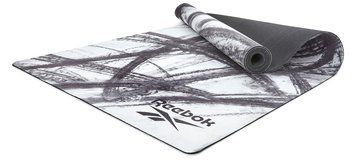 Килимок для фітнесу Reebok Natural Rubber Yoga Mat білий, сірий, мрамор Уні 183 х 61 х 0,32 см