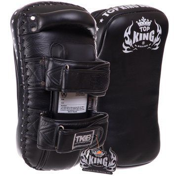 Пади для тайського боксу Тай-педи TOP KING Super TKKPS-SV-XL Чорний LX 41х20х11см 2шт