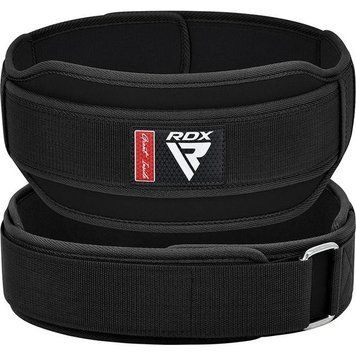 Пояс для тяжелой атлетики RDX RX5 Double Belt неопреновый Black M