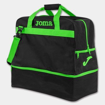 Сумка спортивная Joma TRAINING III LARGE черно-салатовый Уни 48х49х29см