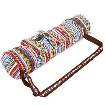 Сумка для йога килимка FODOKO Yoga bag SP-Sport FI-6972-5 оранжево-блакитний