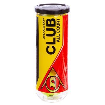 Мяч для большого тенниса DUNLOP CLUB 603110 3шт салатовый