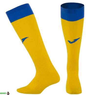 Гетры футбольные Joma CALCIO 400022-900 размер S-L желтый-синий