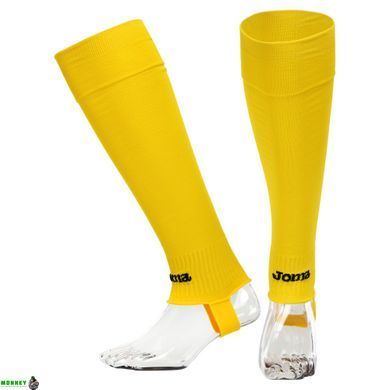 Гетры футбольные без носка мужские Joma LEG II 400753-900 Желтый S, S02, 35-38-EUR (Полиамид, эластан, желтый)