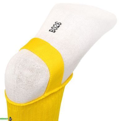 Гетры футбольные без носка мужские Joma LEG II 400753-900 Желтый S, S02, 35-38-EUR (Полиамид, эластан, желтый)