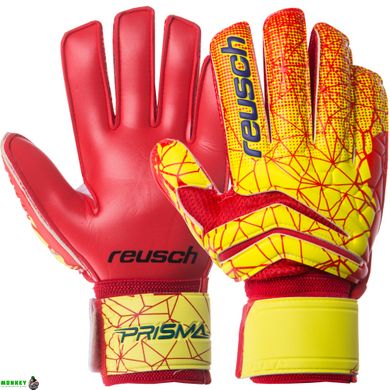 Воротарські рукавиці з захистом пальців FB-915B розмір 7-10 кольори в асортименті