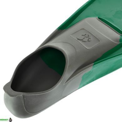 Ласты с закрытой пяткой MadWave M074605812W размер 46-48 зеленый