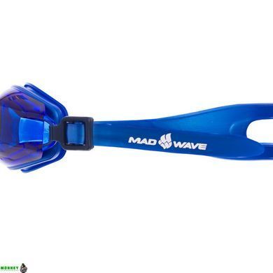 Очки для плавания MadWave PREDATOR M042104 Синий