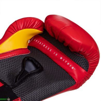 Боксерські рукавиці EVERLAST PRO STYLE ELITE P00001200 16 унцій червоний-чорний