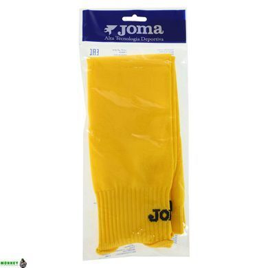 Гетры футбольные без носка мужские Joma LEG II 400753-900 Желтый S, S02, 35-38-EUR (Полиамид, эластан, желтый)