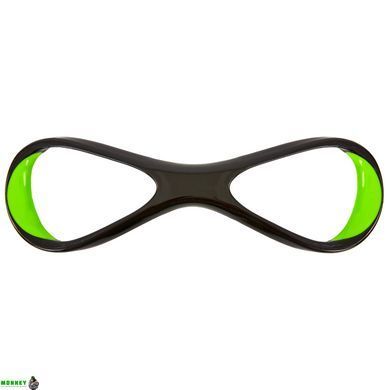 Лопатки-вісімки для плавання MadWave Stroke Trainer M077001 S-L чорний-зелений