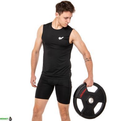 Диски для штанги обгумовані LIFE FITNESS SC-80154B-20 51мм 20кг чорний