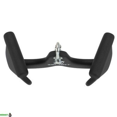 Рукоятка для тяги з вузьким хватом Zelart TA-9631 27см чорний