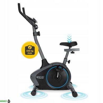 Велотренажер магнитный 4FIZJO Evo+ Black/Blue (P-5905973401623)