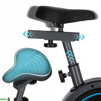 Велотренажер магнитный 4FIZJO Evo+ Black/Blue (P-5905973401623)