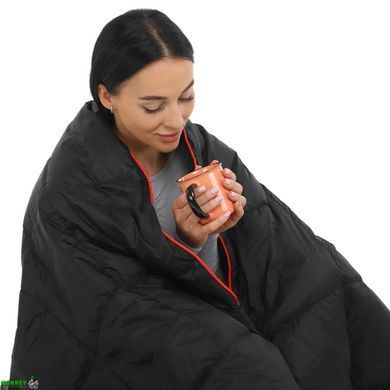 Туристична ковдра PUFFY DOWN BLANKET 4Monster C-BKR-203 Синій (Нейлон 820D380T, качиний пух, покриття W, R водонепроник., р-р 137x203см, t -20 до 0)