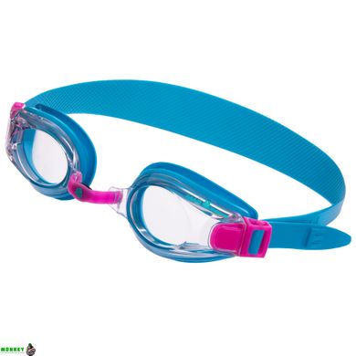 Очки для плавания детские MadWave BUBBLE KIDS M041103 (поликарбонат, силикон, цвета в ассортименте)