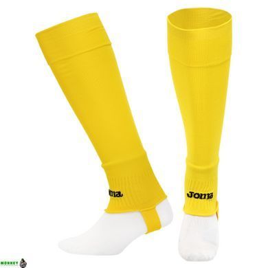 Гетры футбольные без носка мужские Joma LEG II 400753-900 Желтый S, S02, 35-38-EUR (Полиамид, эластан, желтый)