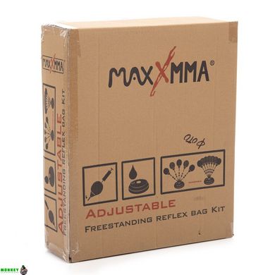 Груша підлогова швидкісна пневматична MAXXMMA RAB02-A 124-156см чорний