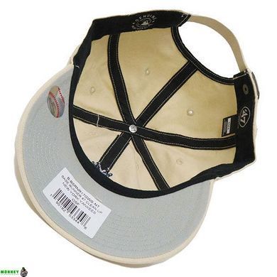 Кепка 47 Brand NEW YORK YANKEES BASE RUNNER бежевий, сірий Уні OSFA