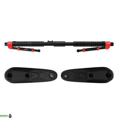 Турник раздвижной Cornix Elite 100-140 см XR-0291 Black/Red