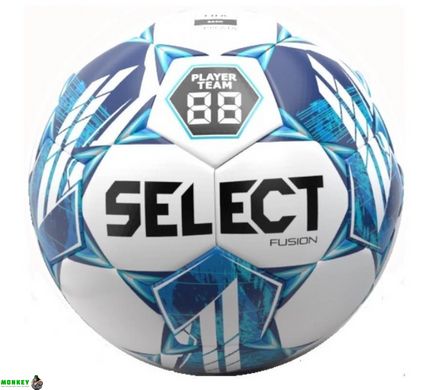 М'яч футбольний Select Fusion v23 біло-синій Уні 5