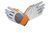 Рукавички для фітнесу MadMax MFG-850 Crazy Grey/Orange L