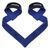 Лямки для тяги RDX S4 Gym Cotton Gel Straps Blue Plus