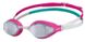 Очки для плавания Arena AIR-SPEED MIRROR серебристый, розовый Уни OSFM