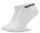 Шкарпетки Adidas C LIN ANKLE 3P білий, чорний, сірий Уні XL (43-45)