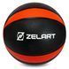 М'яч медичний медбол Zelart Medicine Ball FI-5122-3 3кг чорний-червоний