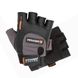 Перчатки для фитнеса и тяжелой атлетики Power System Power Plus PS-2500 Black/Grey S