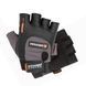 Рукавички для фітнесу і важкої атлетики Power System Power Plus PS-2500 Black/Grey S